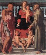 Pontormo, Jacopo Madonna and Child with Two Saints painting